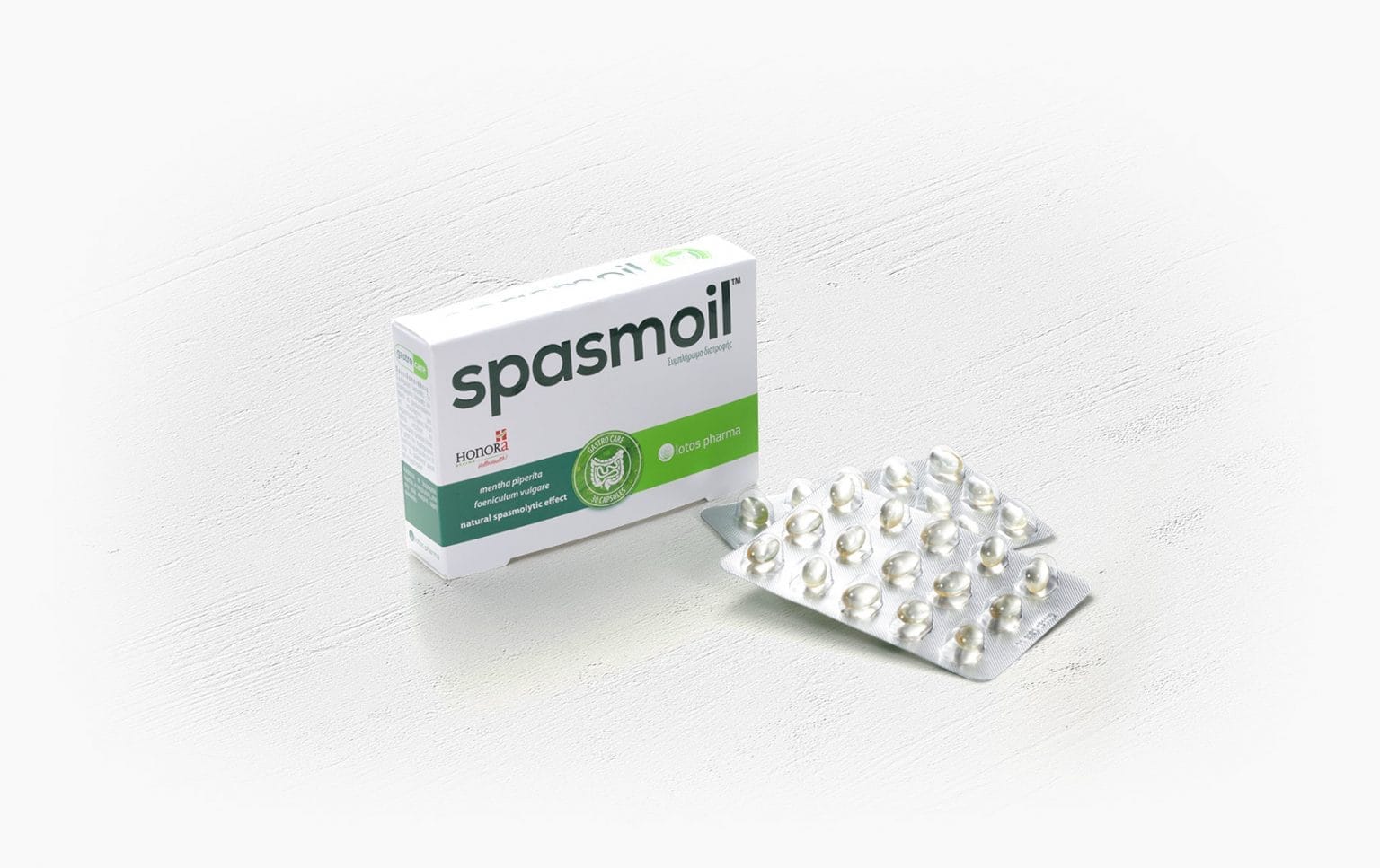 Spasmol Κοιλιακός πόνος; Σπασμοί; - Honora Pharma